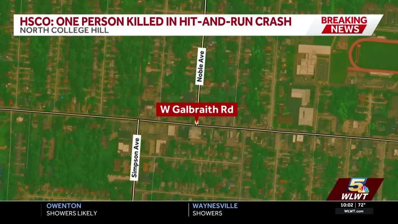 20-year-old pedestrian killed in North College Hill hit-and-run