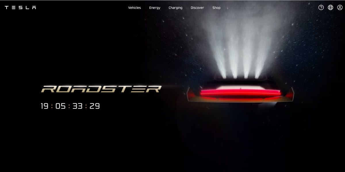 3...2...1... Tesla Roadster 2.0 now set to launch on October 15