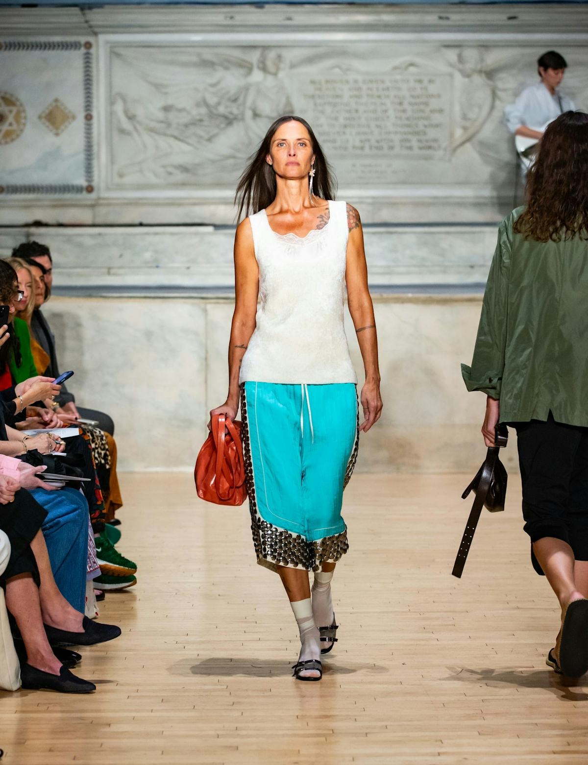 Basketball shorts are spring's biggest trend according to New York Fashion Week spring/summer 2027