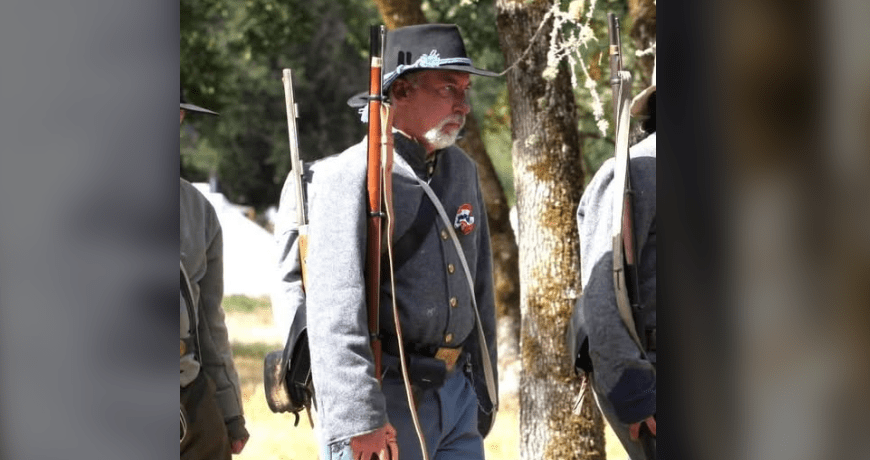 Civil War reenactor who went missing in Washington found in uniform days later