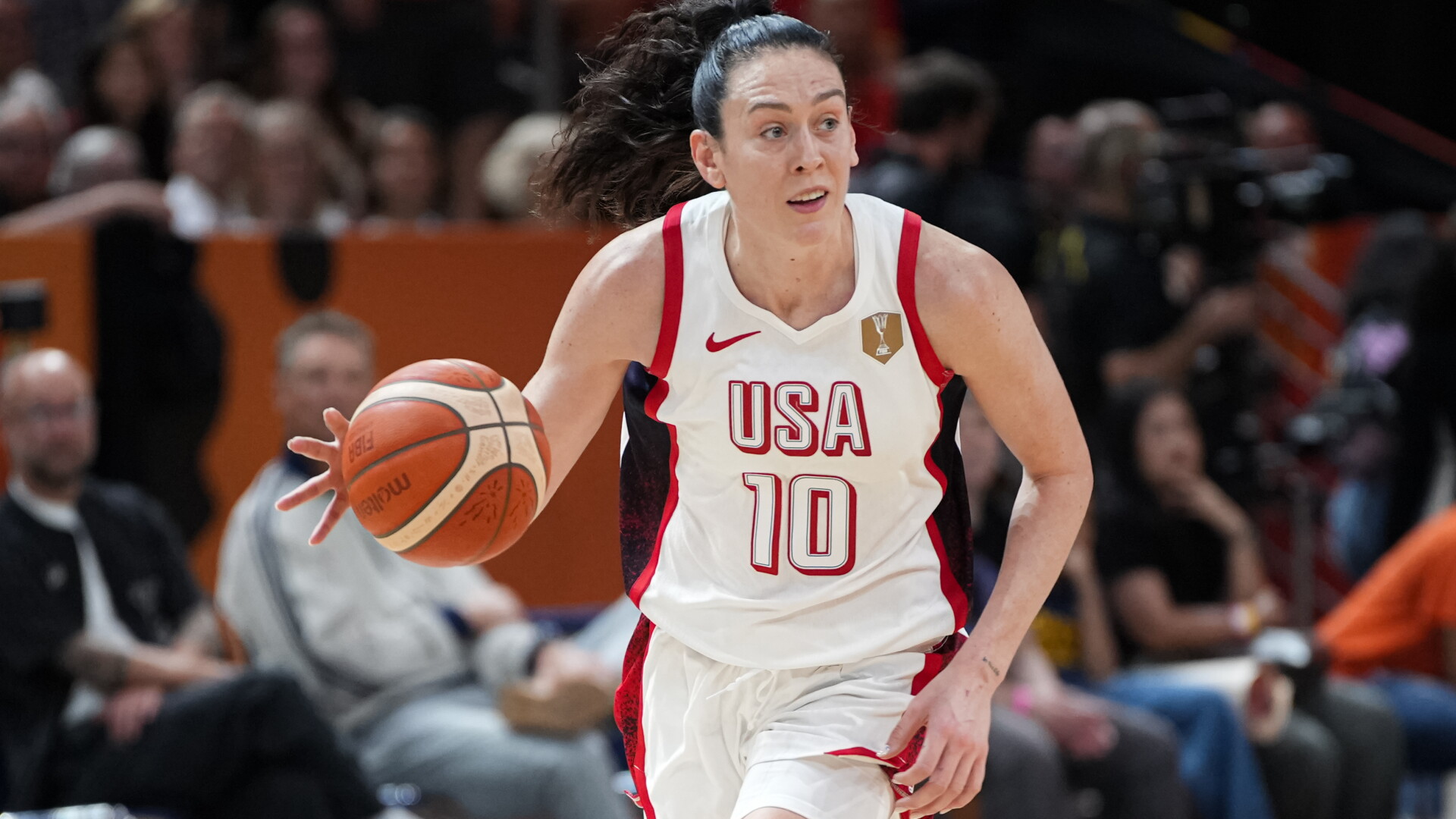 US women's basketball team into FIBA World Cup final vs. France in 2024 Olympic rematch