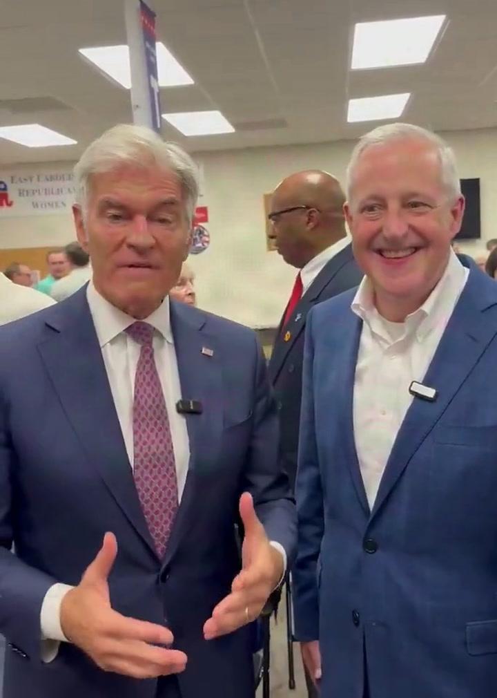 Must-win MAGA Senate candidate Michael Whatley gets pedophile to open rally
