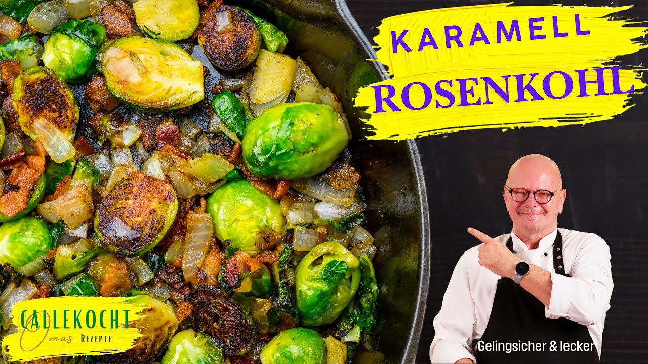 Karamellisierter Rosenkohl mit Speck & Maronen: So schmeckt er auch dir!