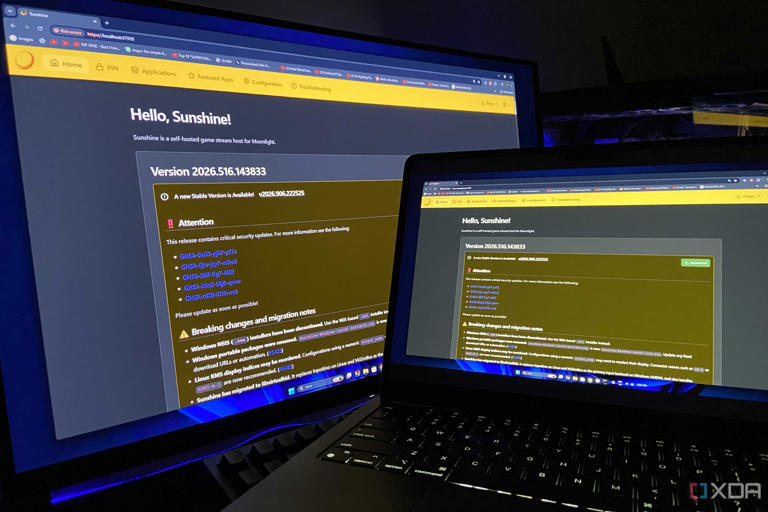 My old laptop plays my desktop's games now, and the whole setup took ...