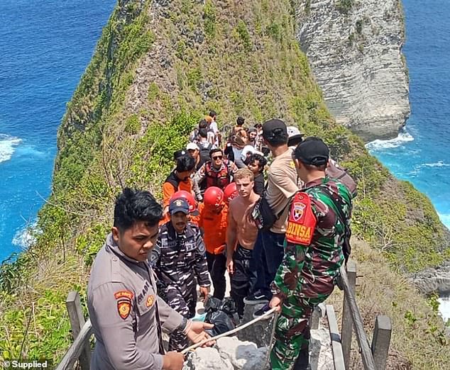 It is not the first fatal fall at the site which is infamous for it's dangerous hike to the beach