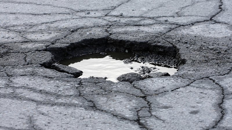 Resident slams 'shocking' road following death of motorbike rider who reportedly hit pothole