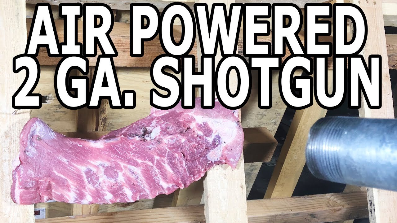 I launched ribs with an air cannon! 😲
