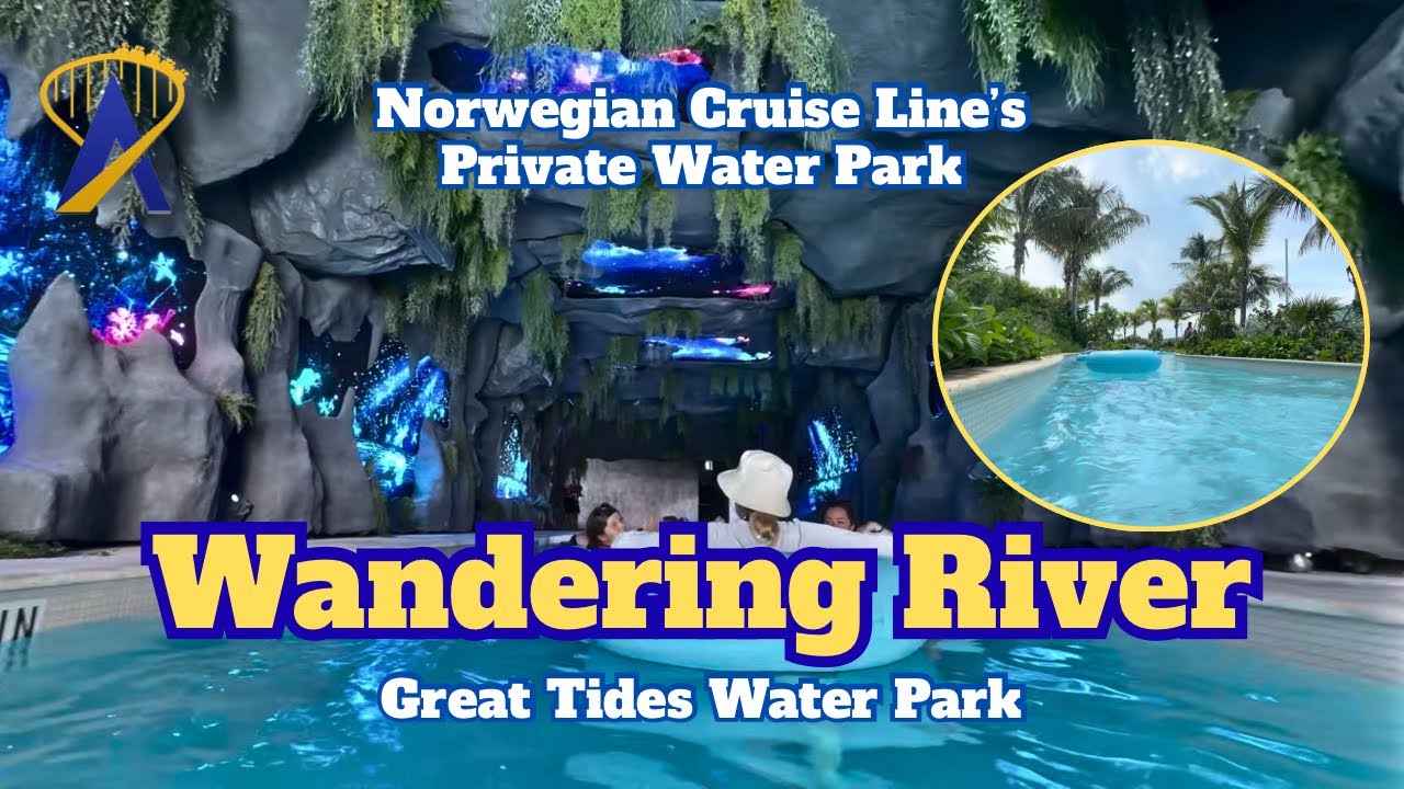 Wandering River at Great Tides Waterpark - Full POV | Norwegian Cruise ...