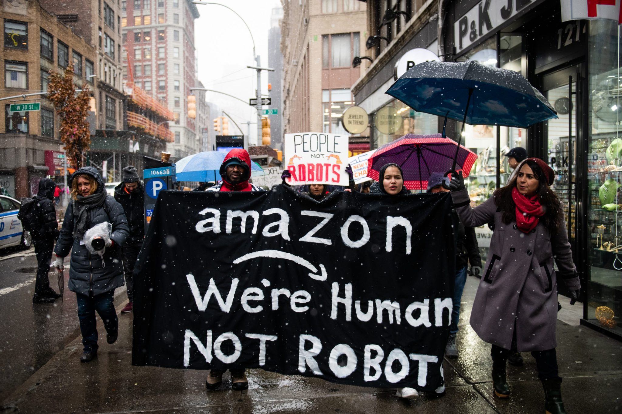 Amazon workers on food stamps have tripled despite its record revenue—and it's just the latest evidence of the new economy of shrinking labor shares
