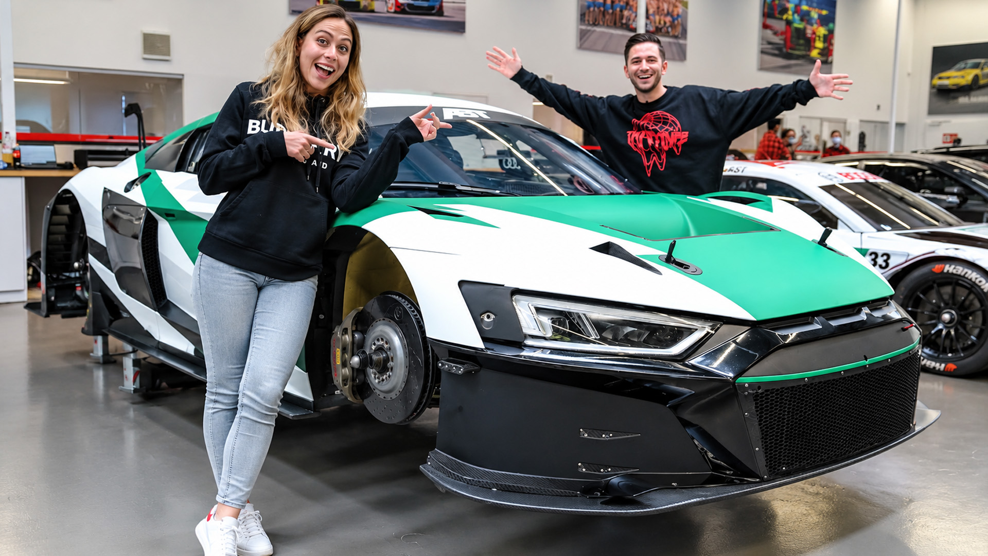 Enthüllung des neuen ABT DTM Audi R8 GT3