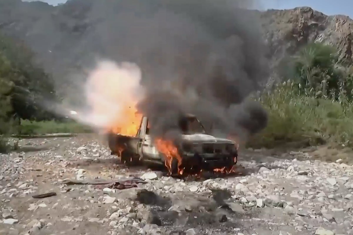 Iran live: Houthis claim attack on Saudi base as advance intensifies