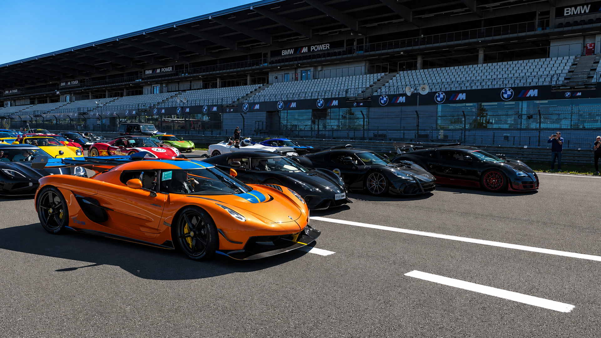 Germany hosts an incredible $100 million hypercar gathering