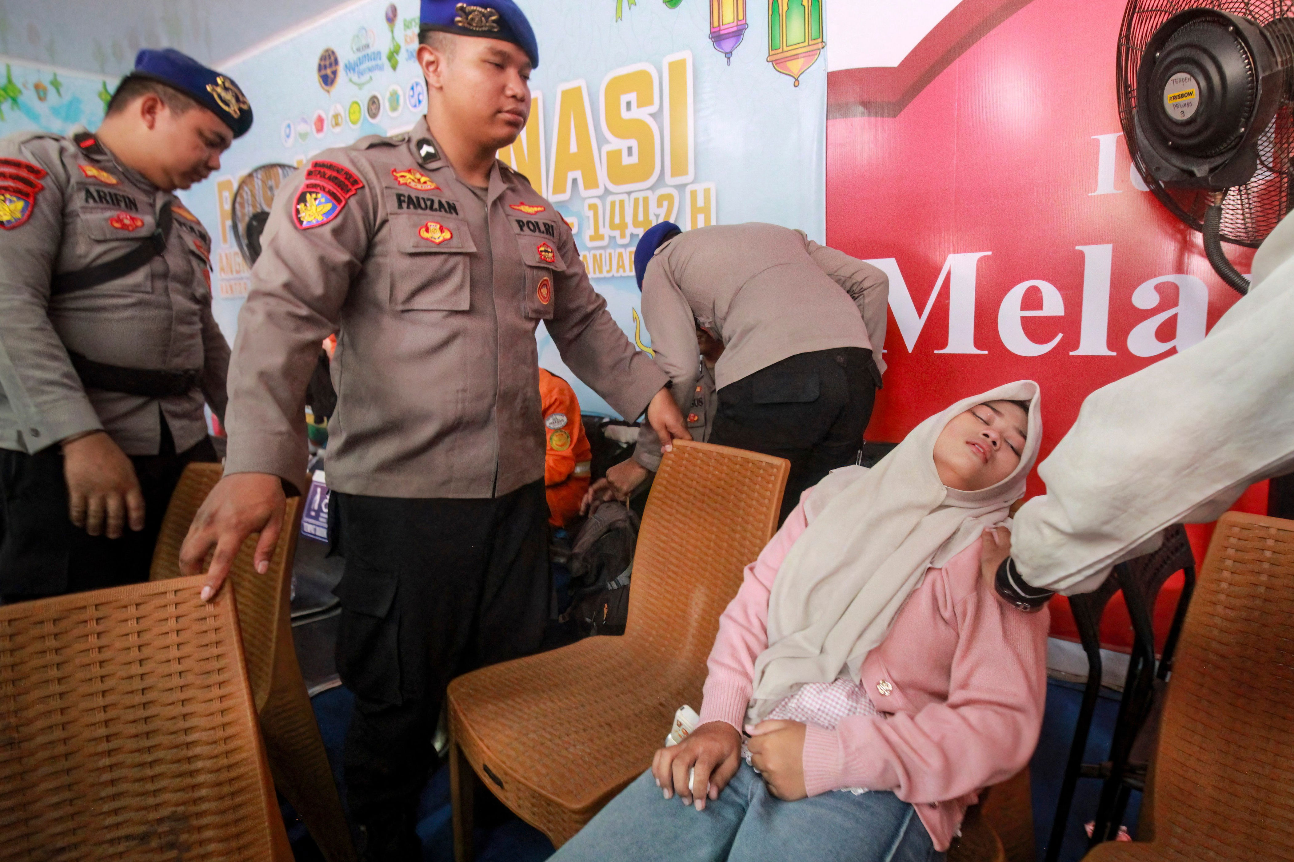 Six dead and 130 missing after Indonesia ferry overturns in rough seas