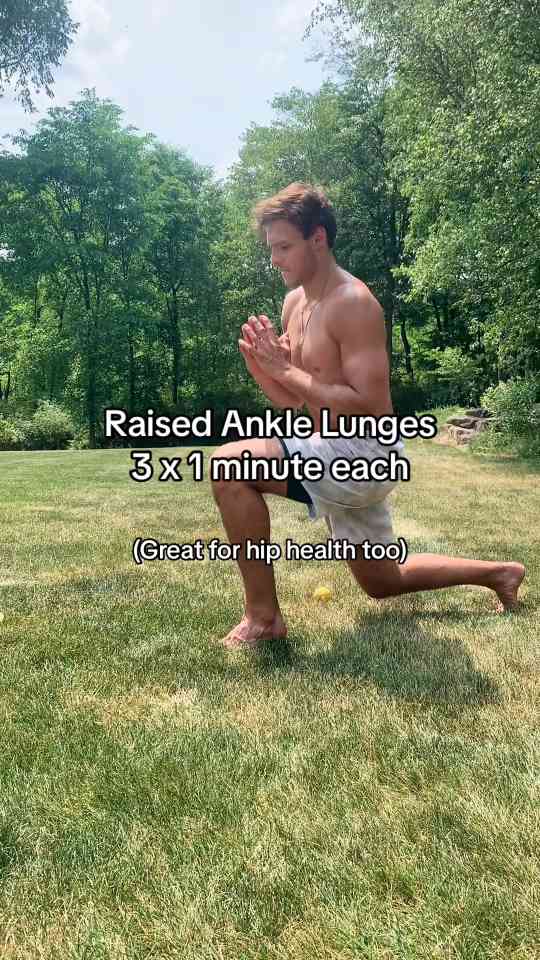Ankle mobility routine for better movement and stability