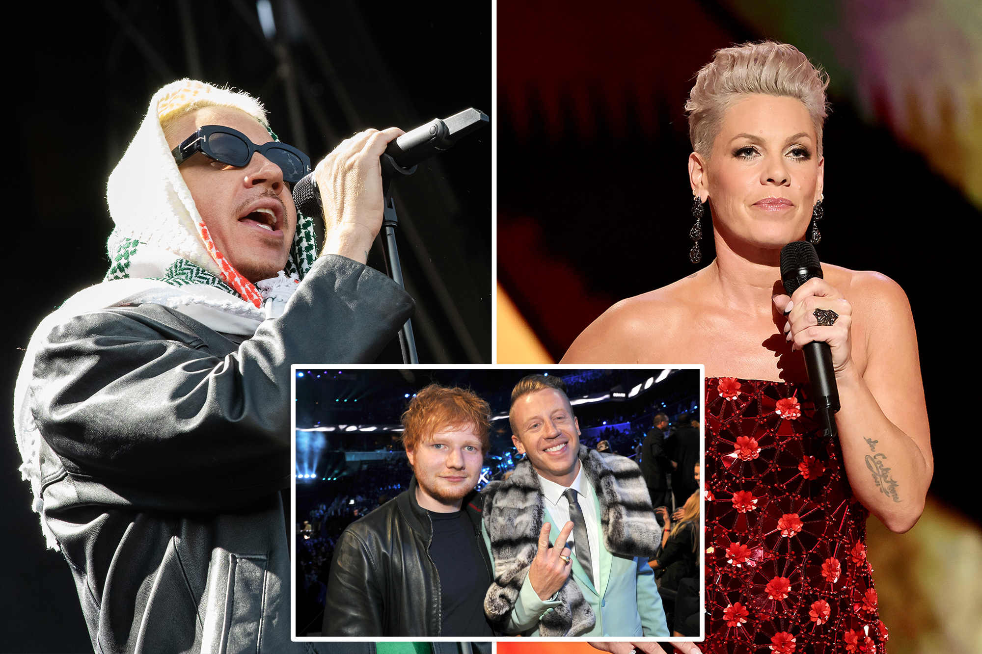 Pink hits back amid backlash for criticizing Macklemore’s anti-Israel ...