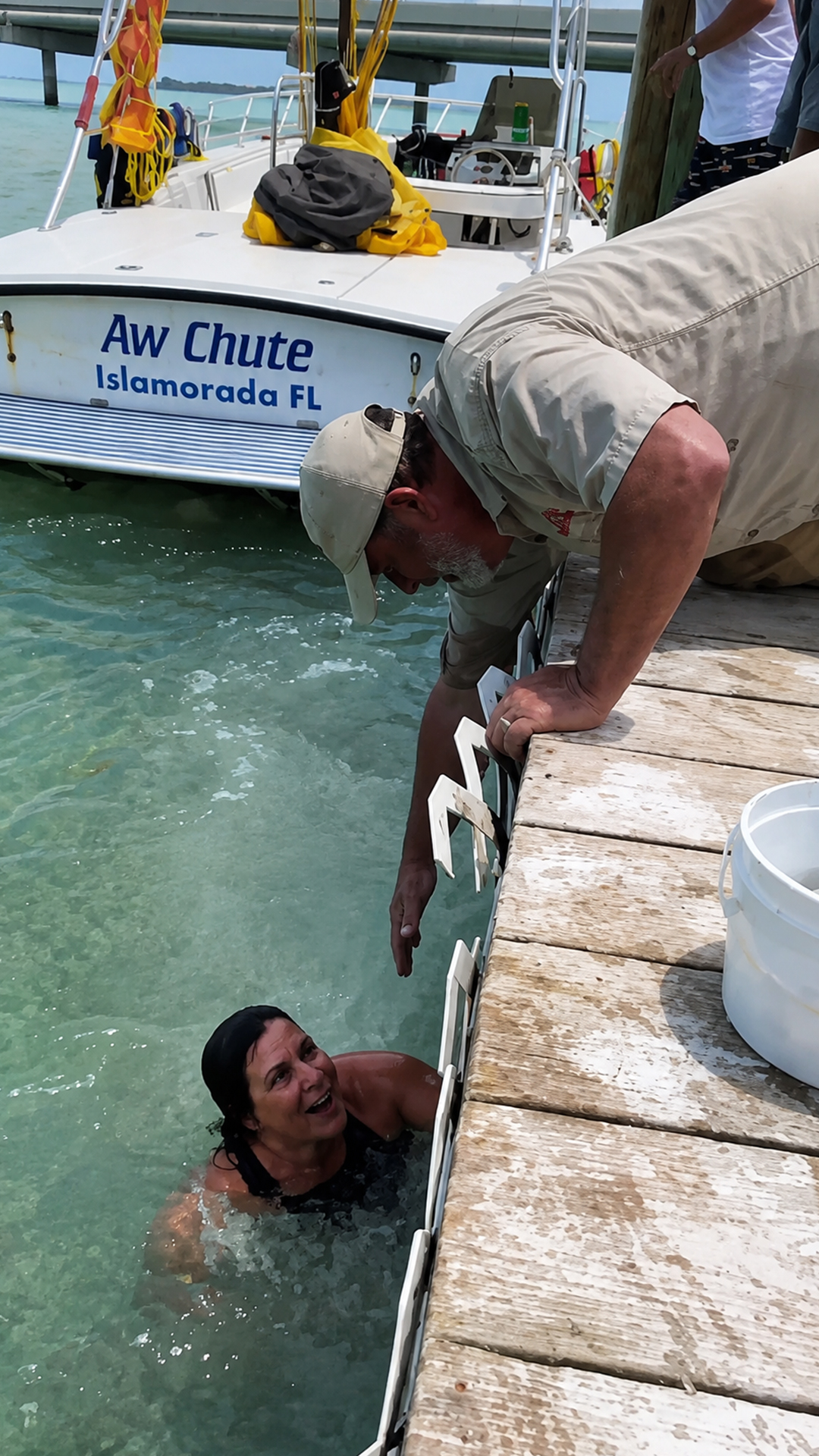 When a giant fish prank leaves a handler completely unprepared