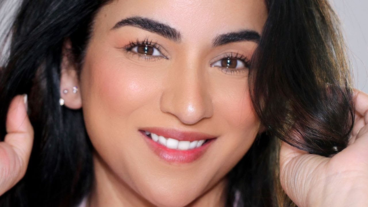Youthful makeup without foundation
