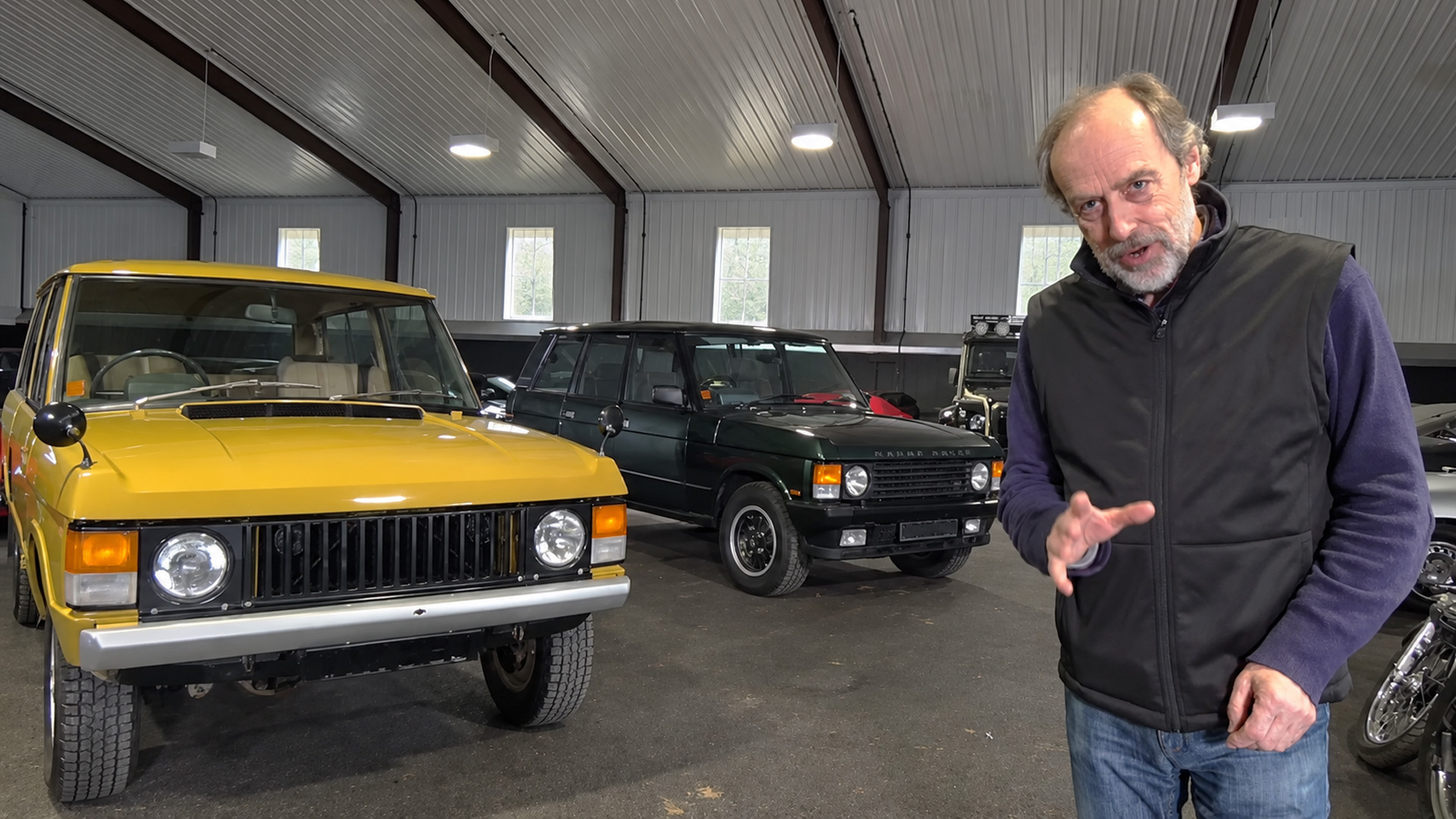 Comparing early suffix A and 90s Vogue classic Range Rovers