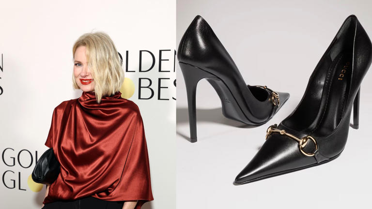 Naomi Watts pops on Gucci pumps at Golden Globes party in Toronto
