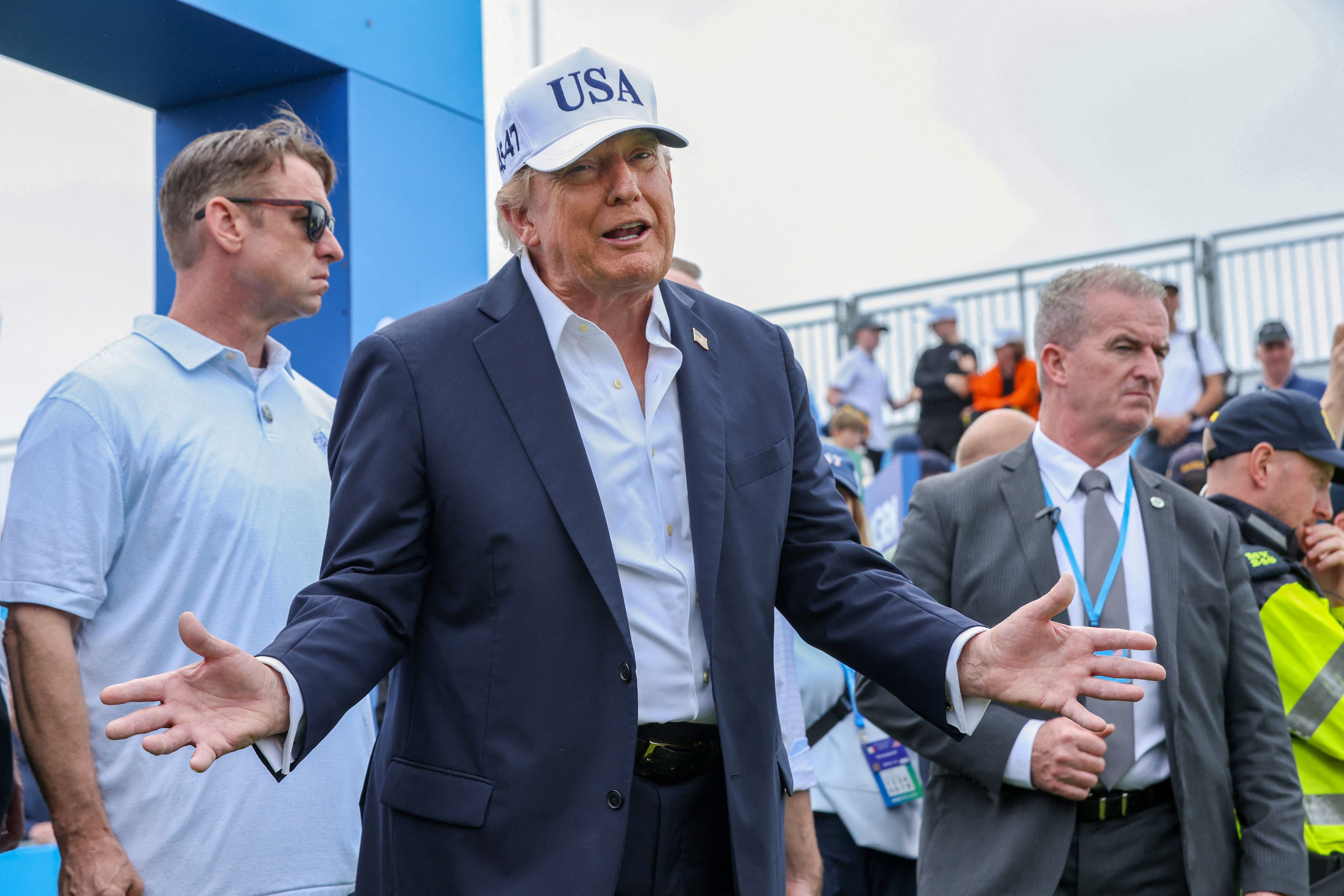 Trump dismisses AI leaders' calls to slow down, citing Chinese competition