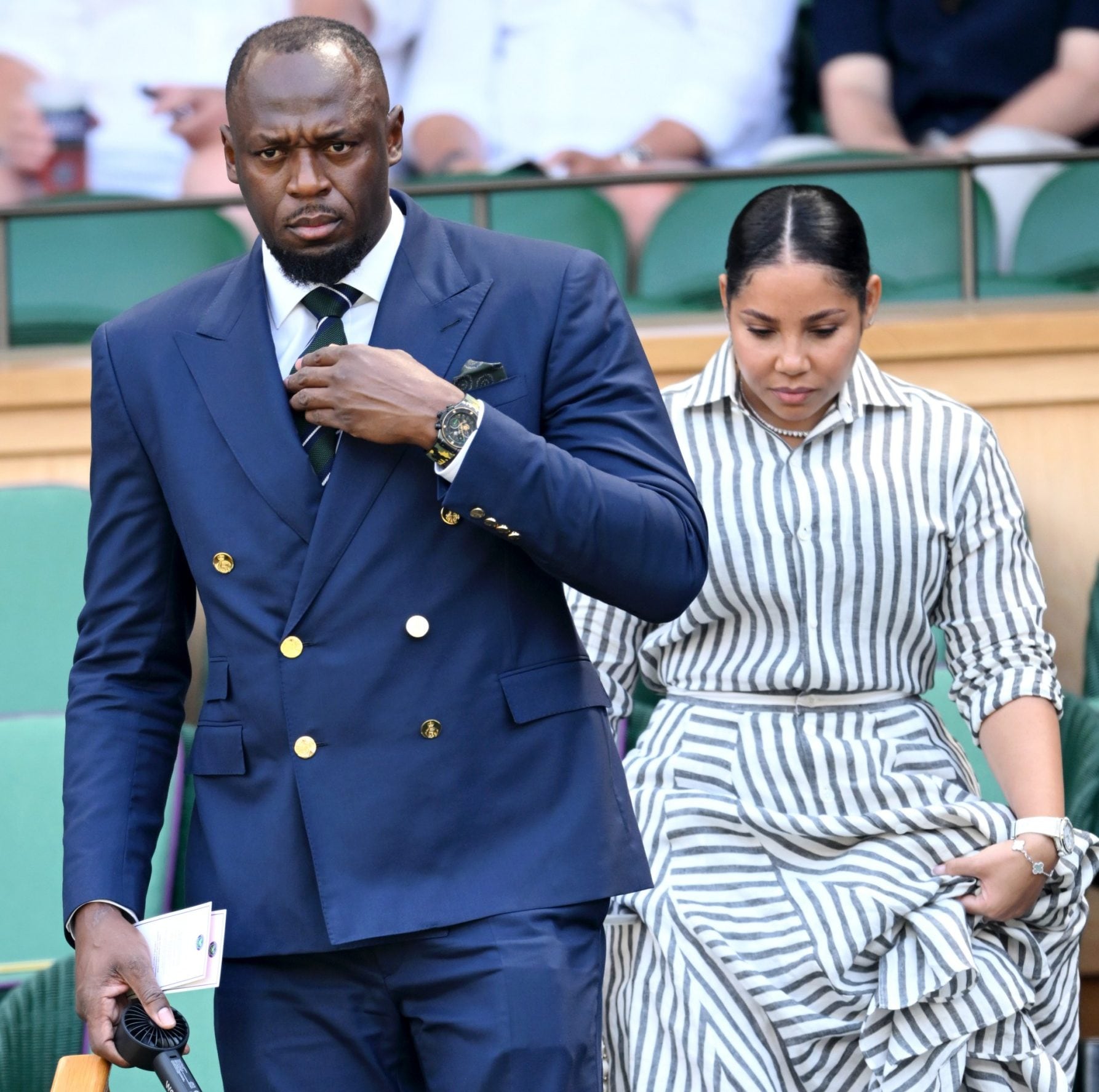 Bolt proposed to Kasi Bennett last month - WireImage/Karwai Tang