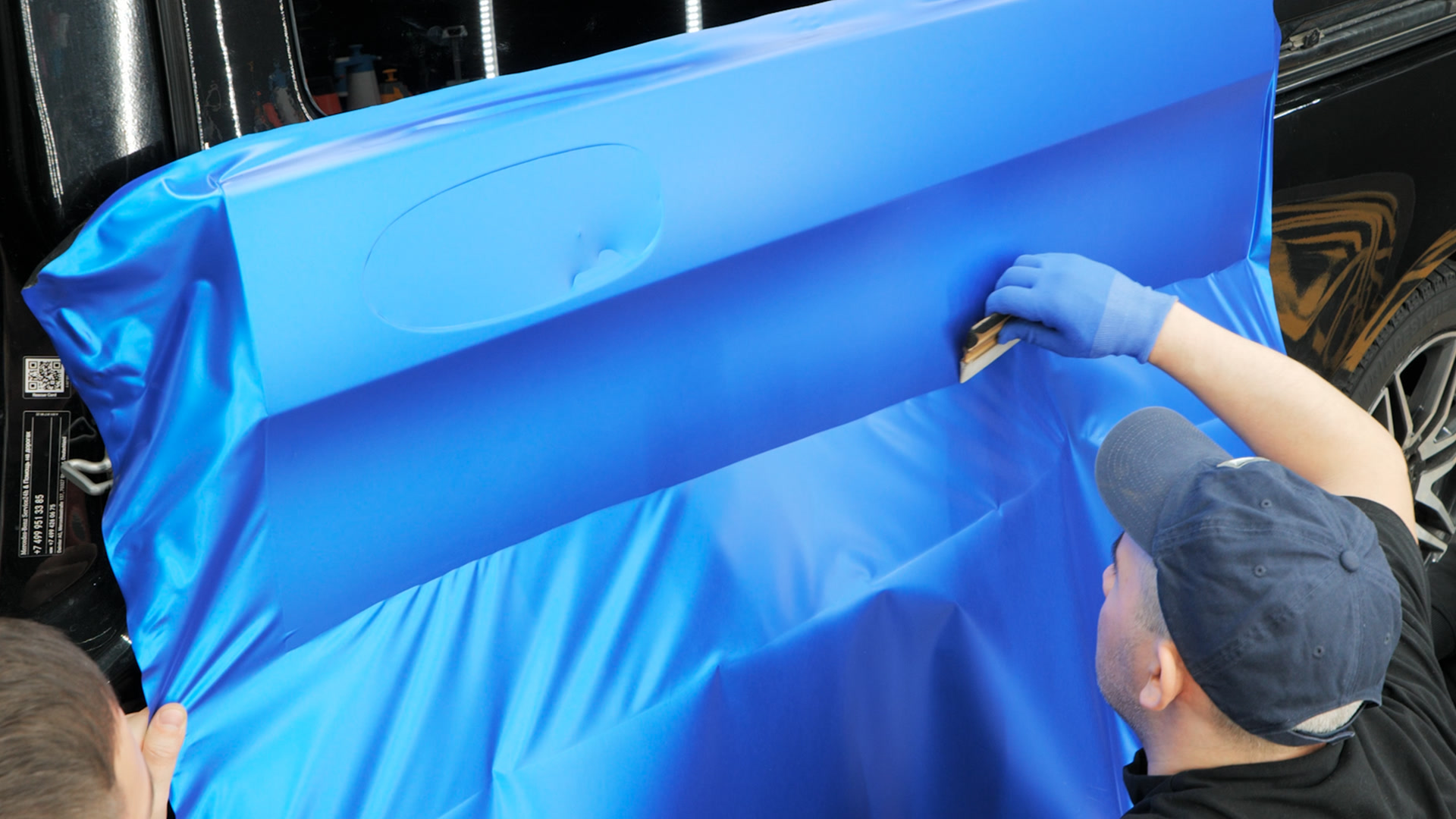 Amazing transformation of the car! Vinyl wrapping of the car!
