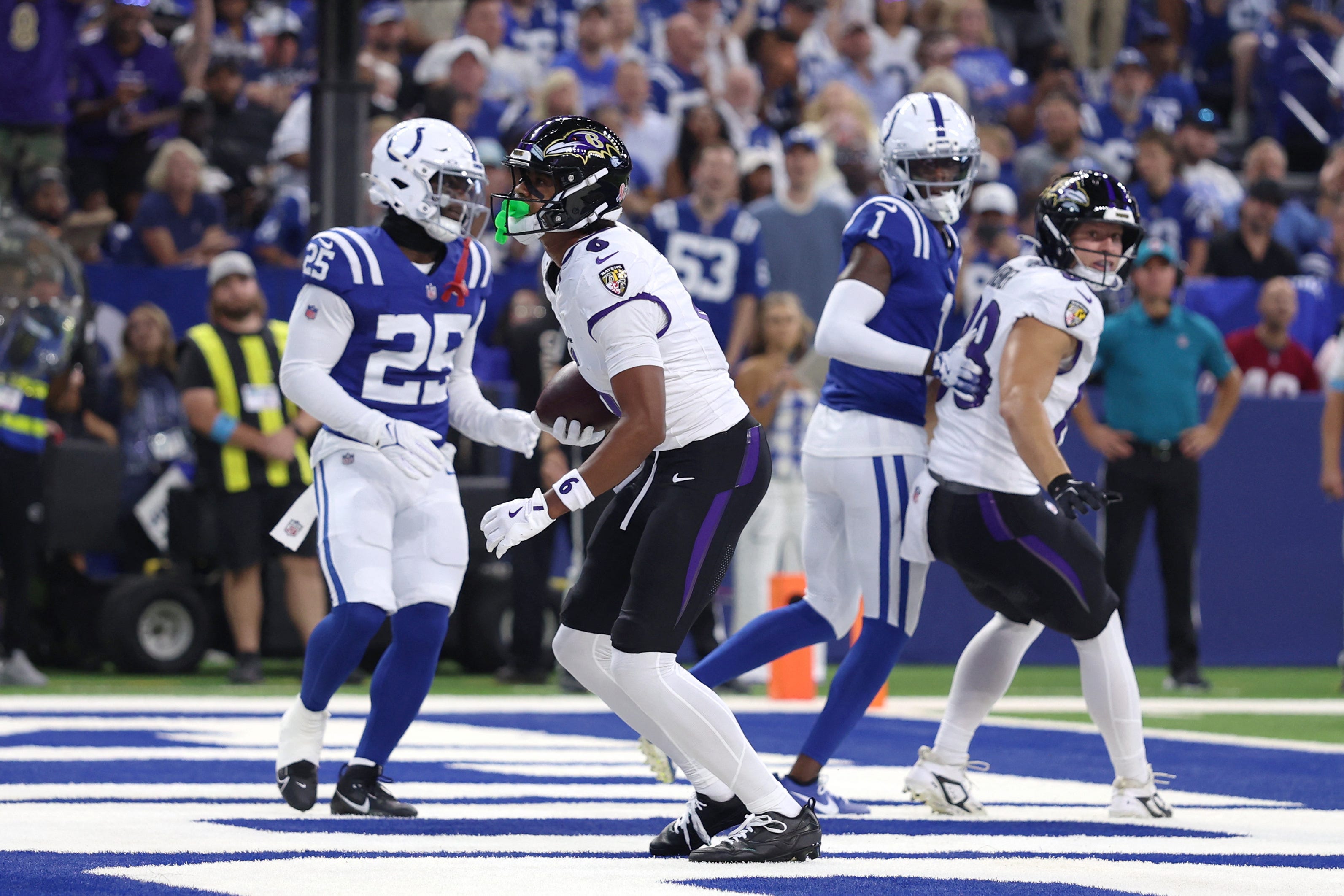 Ravens rookie WR Ja'Kobi Lane suffered a fractured wrist in 41-23 win