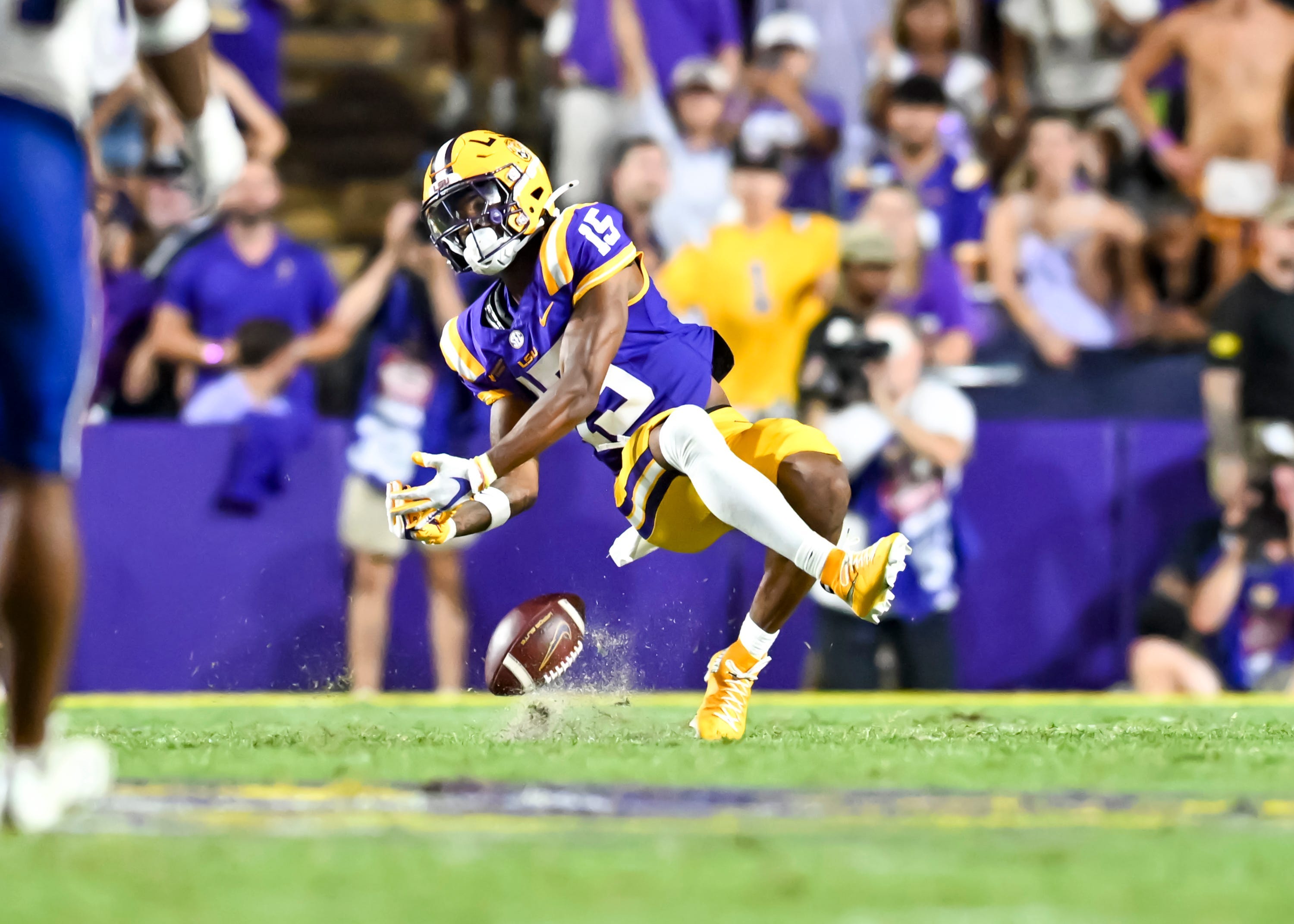 LSU football loses wide receiver to season-ending injury
