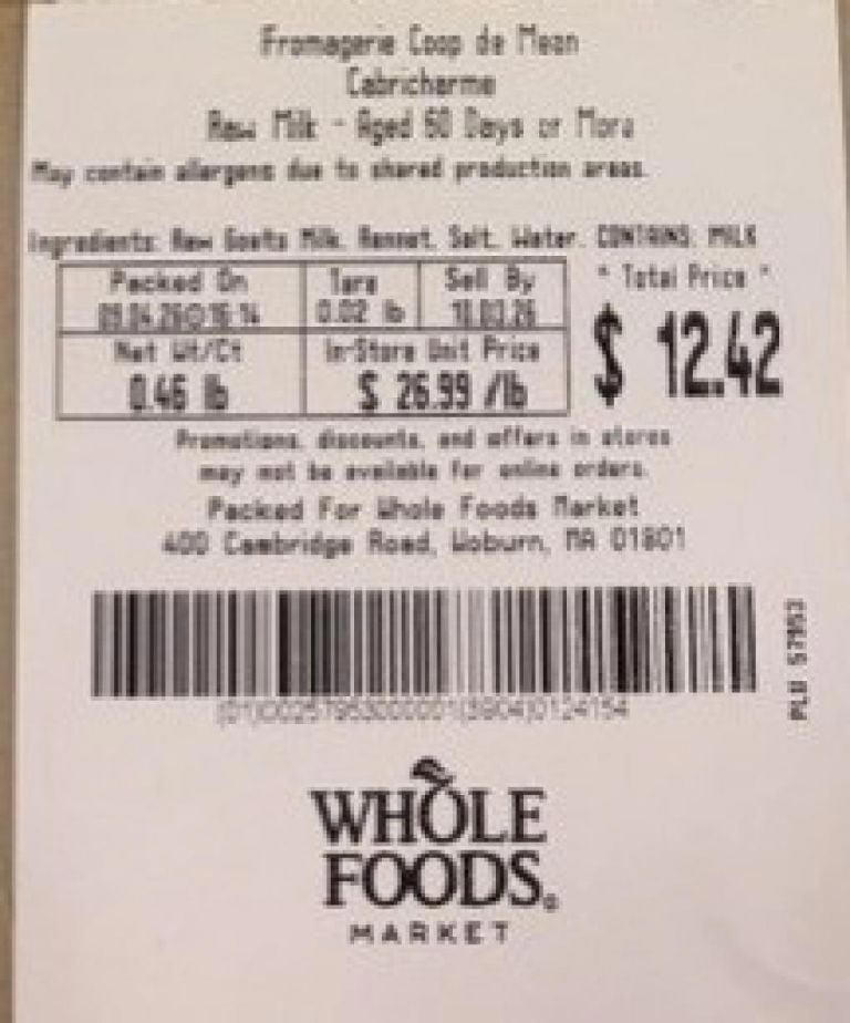 No se recomienda consumir este alimento | FDA