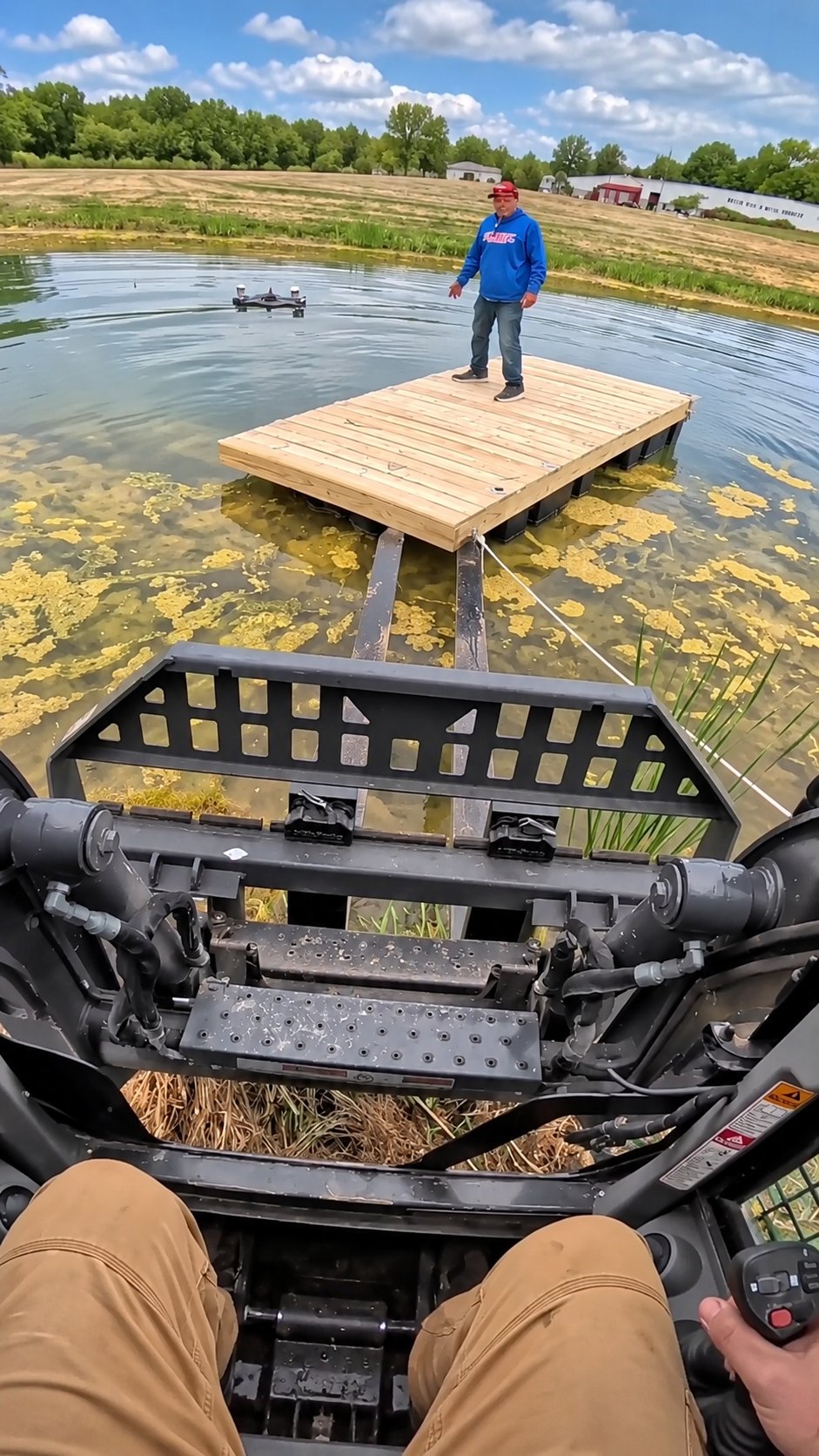 A pond project that took more work than expected