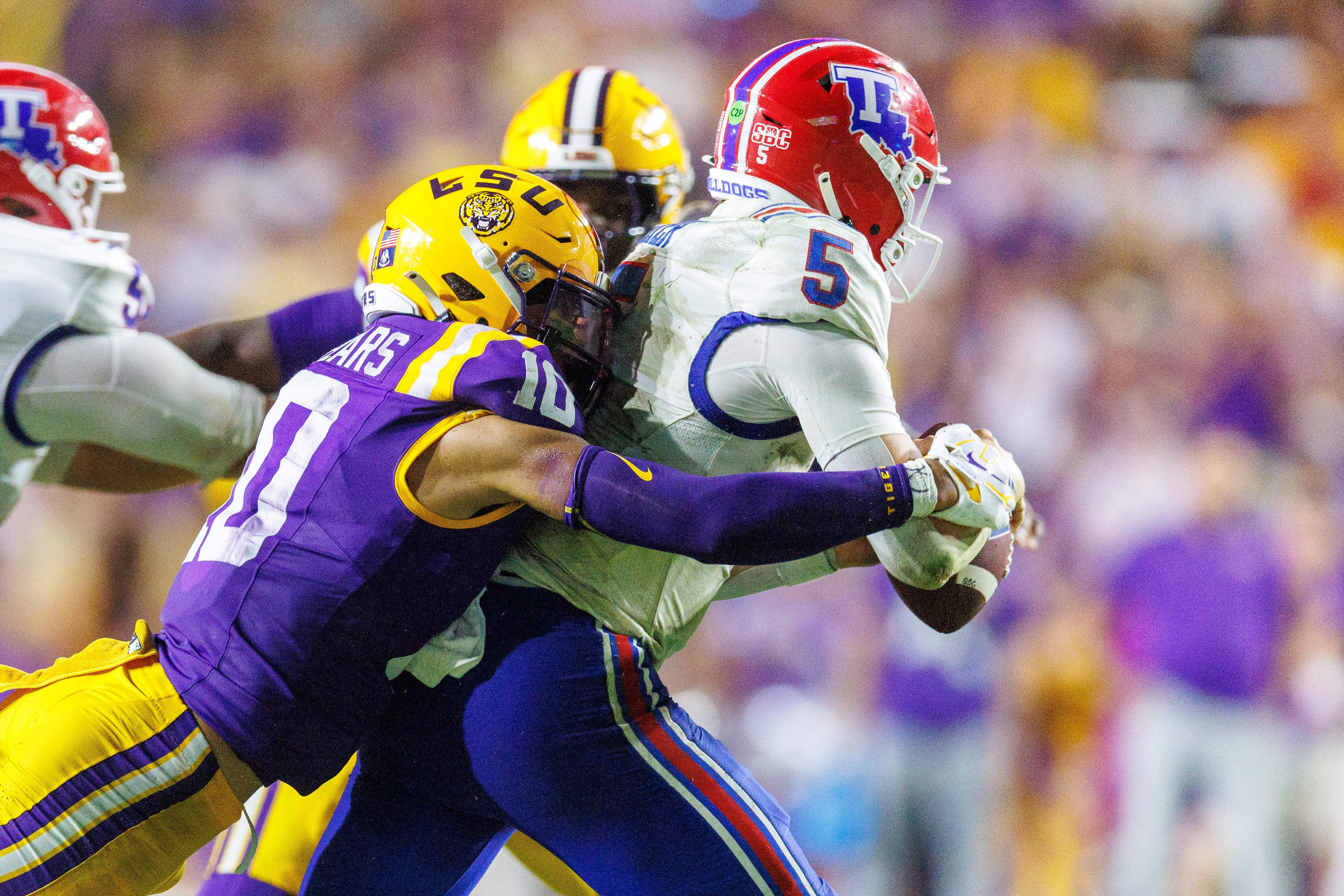 LSU safety Dashawn Spears ruled out for rest of Ole Miss game