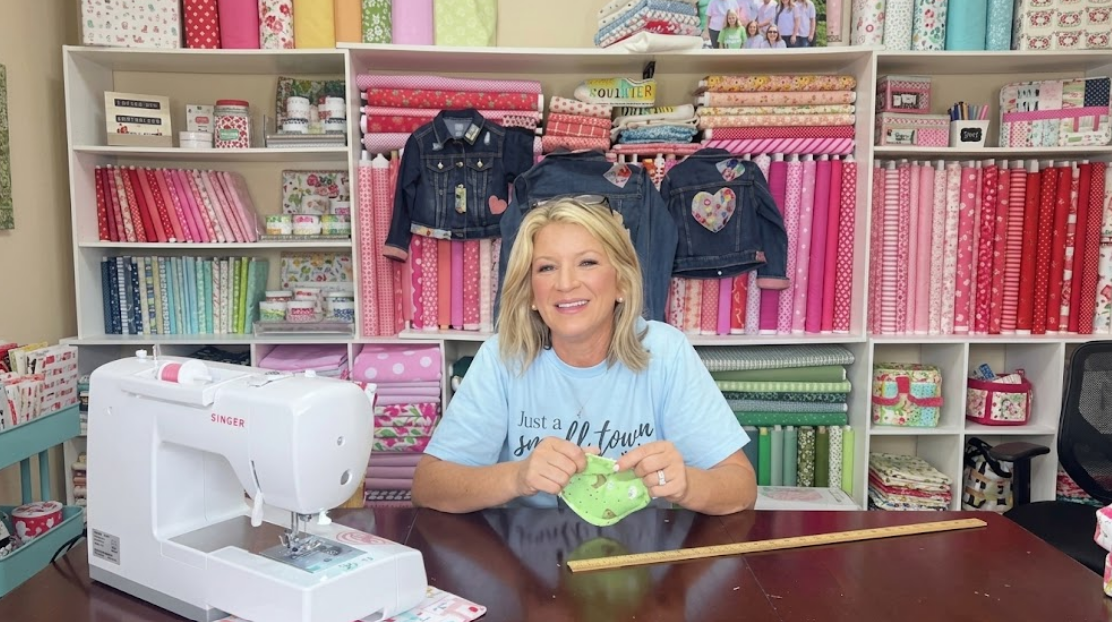 Simple sewing project for beautiful jar covers