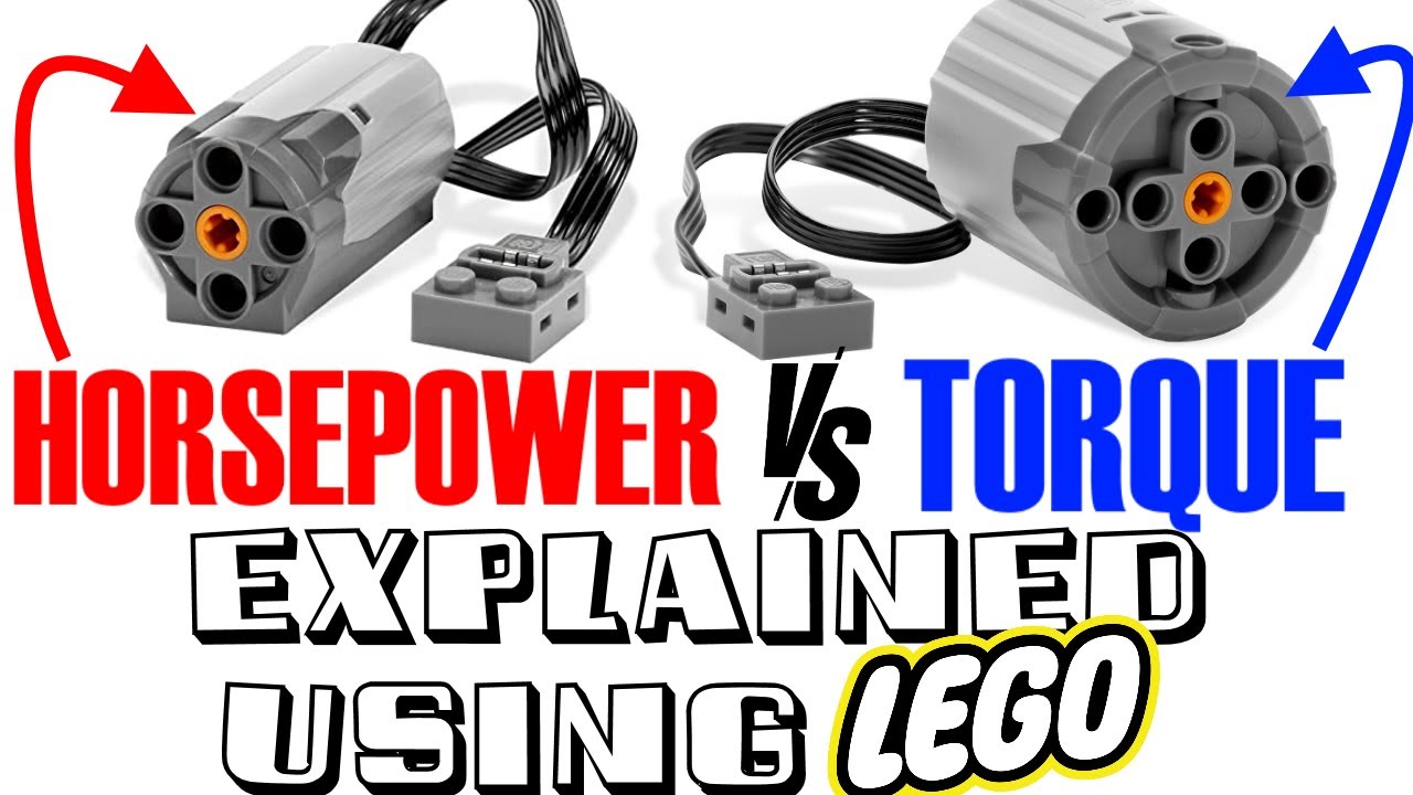 Understanding engine performance: How LEGO motors explain torque and power