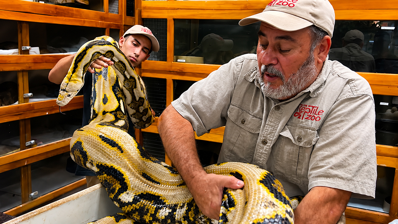 Tips and tricks for managing reticulated python eggs through hatching