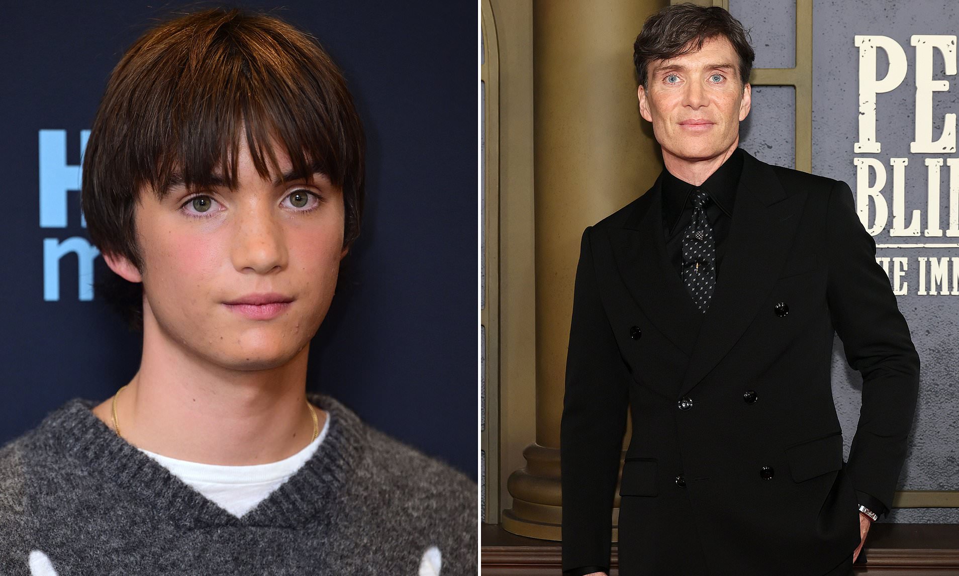 Cillian Murphy's son Aran, 19, looks the spitting image of his Hollywood star dad