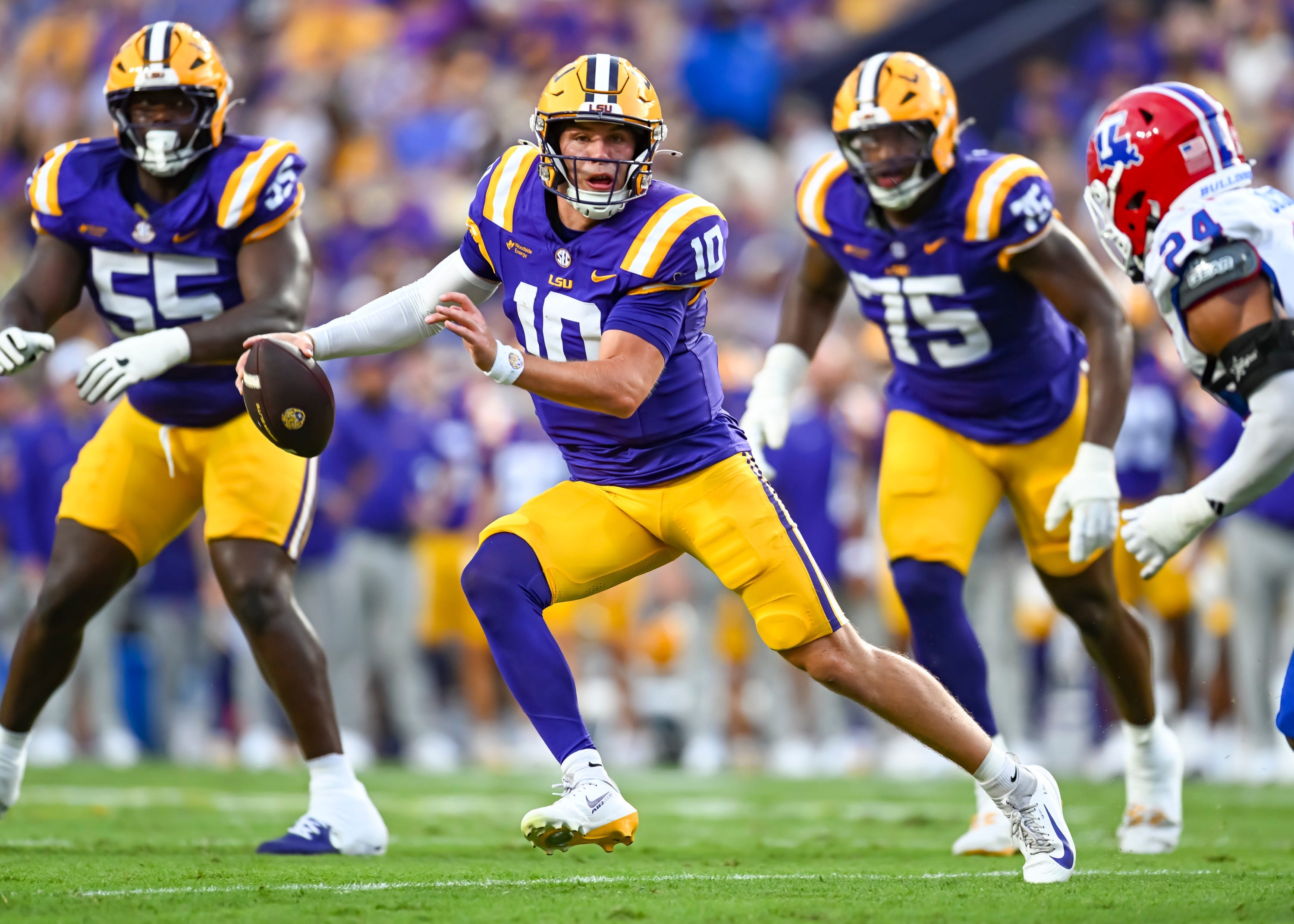 Where LSU football ranks in latest AP poll after Week 2 win