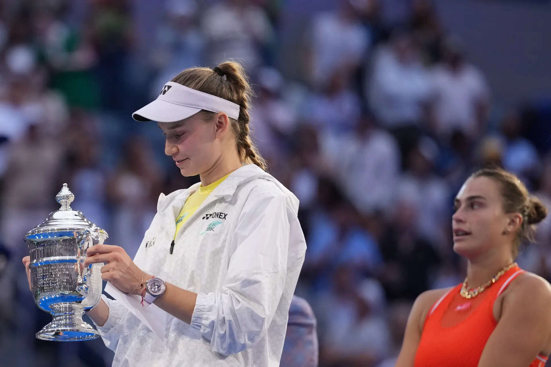 Rybakina Claims US Open: beats Sabalenka to lift first title; rises to ...