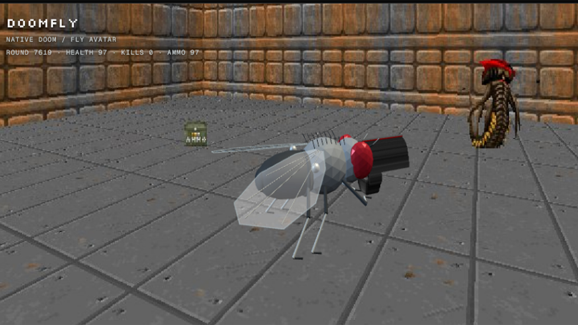 The latest weird thing to play Doom is the mapped-out brain of a fruit fly