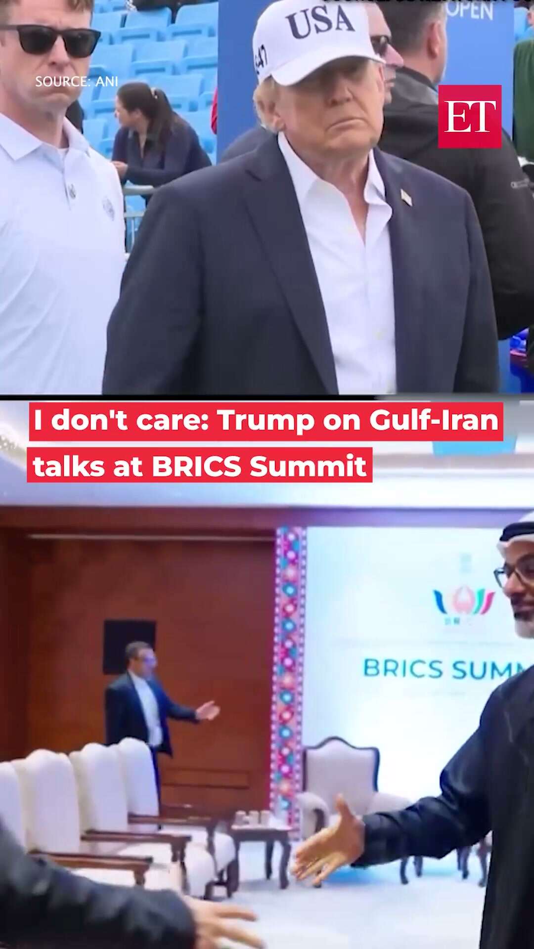 Trump reacts to Abu Dhabi Crown Prince meeting Iran’ Pezeshkian on ...