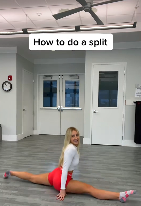 How to do a split for beginners