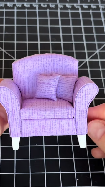Handmade dollhouse miniature project with satisfying details