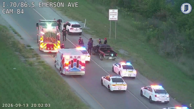 Man injured in shooting along I-70 entrance ramp on Indy's east side
