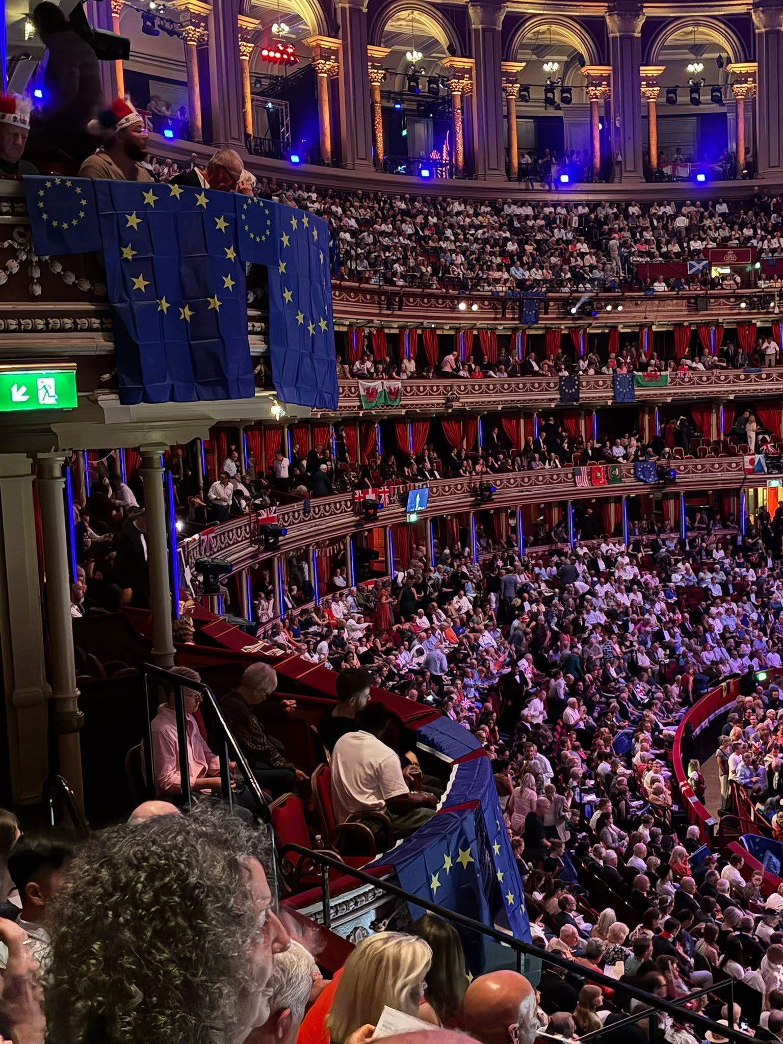 EU flags overshadow Union Jack at Proms, reigniting Brexit rift