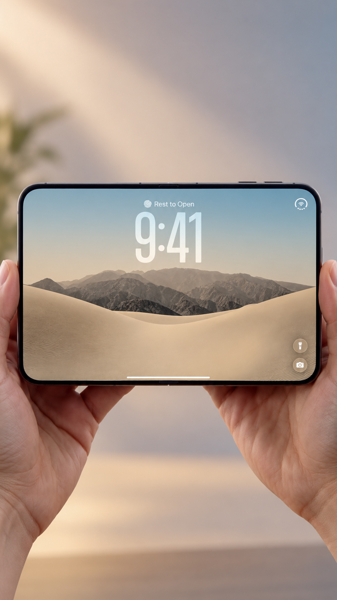 iPhone duo-concept klapt open tot een mini-tablet
