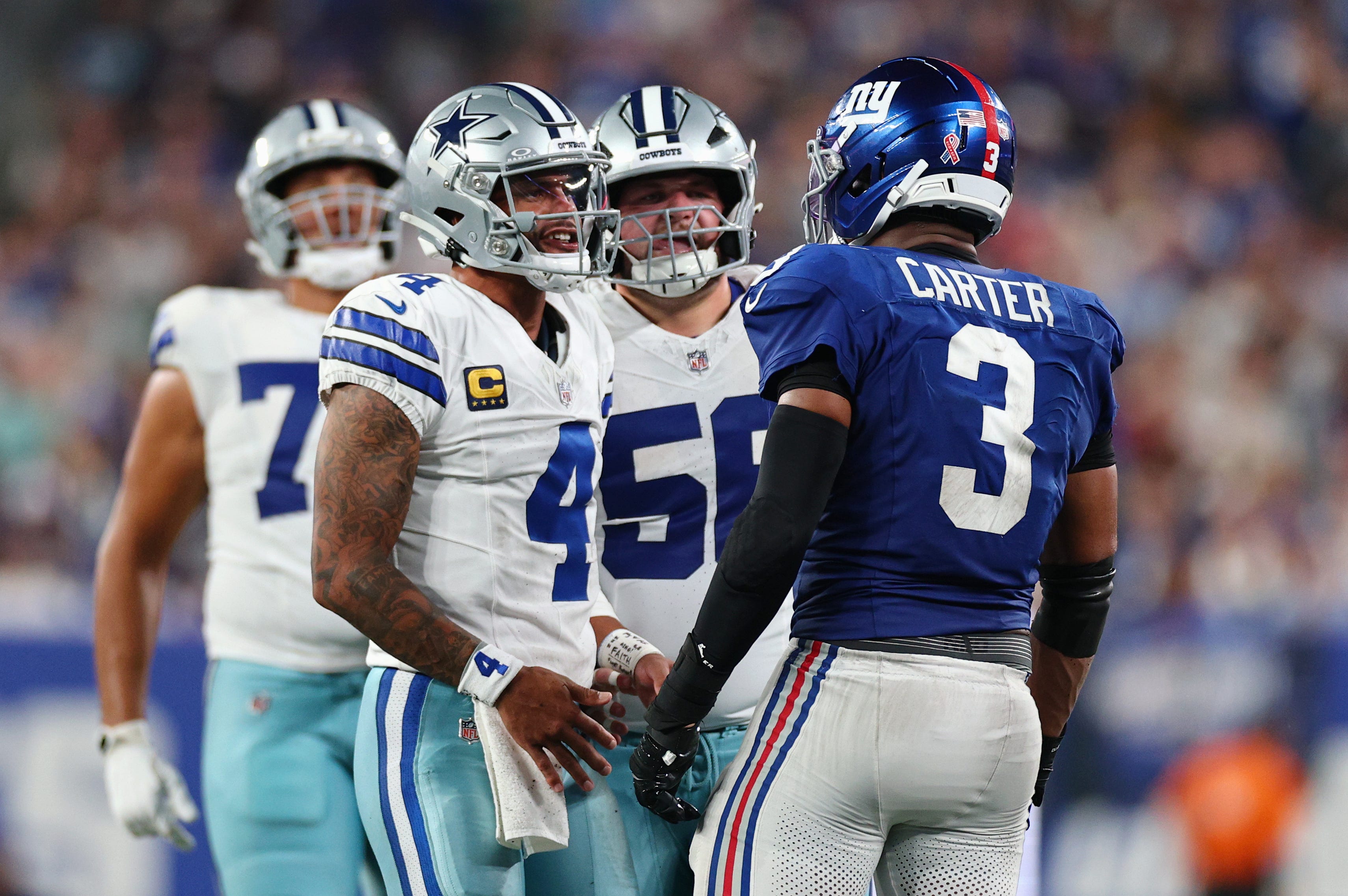 Where does Giants LB Abdul Carter land in latest PFF edge rankings?