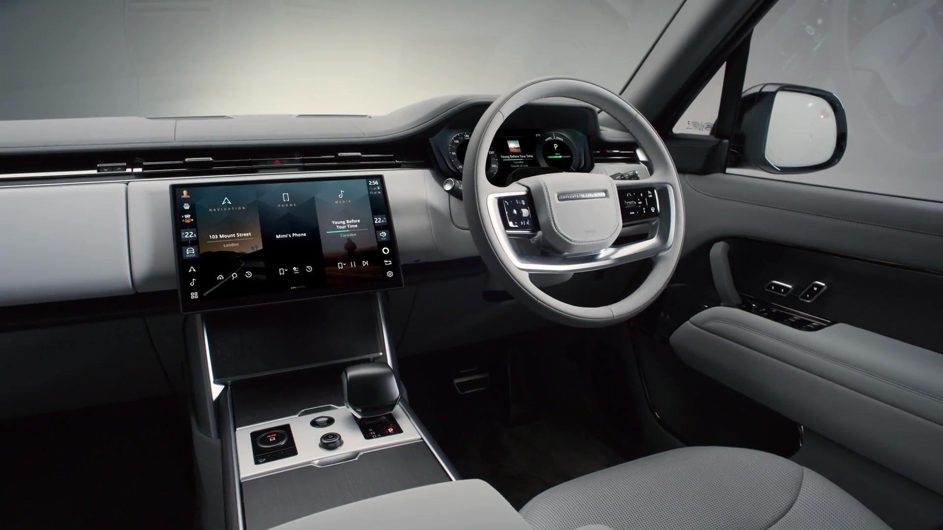Der Range Rover Electric - immer verbunden