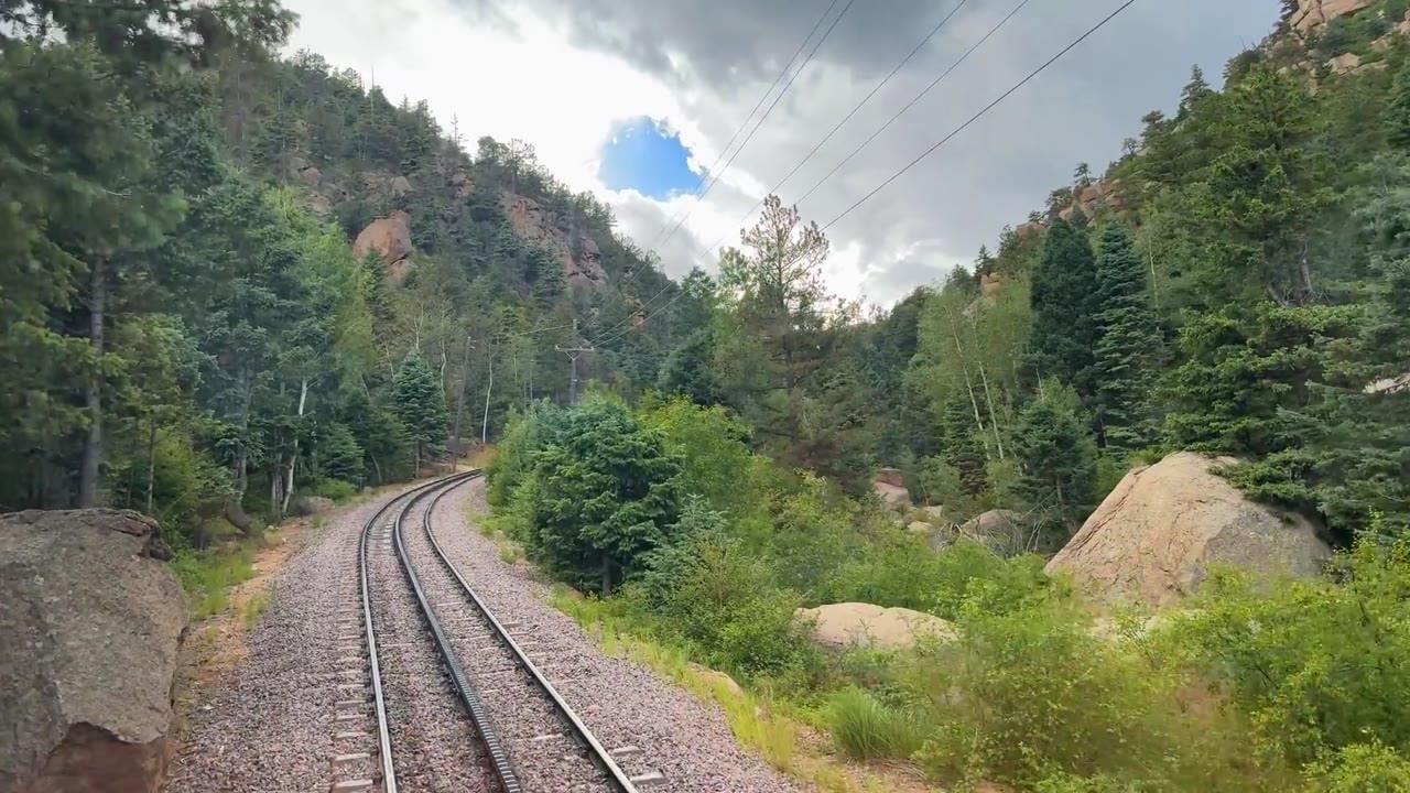 This Amtrak train gives you spectacular views - but you need a passport