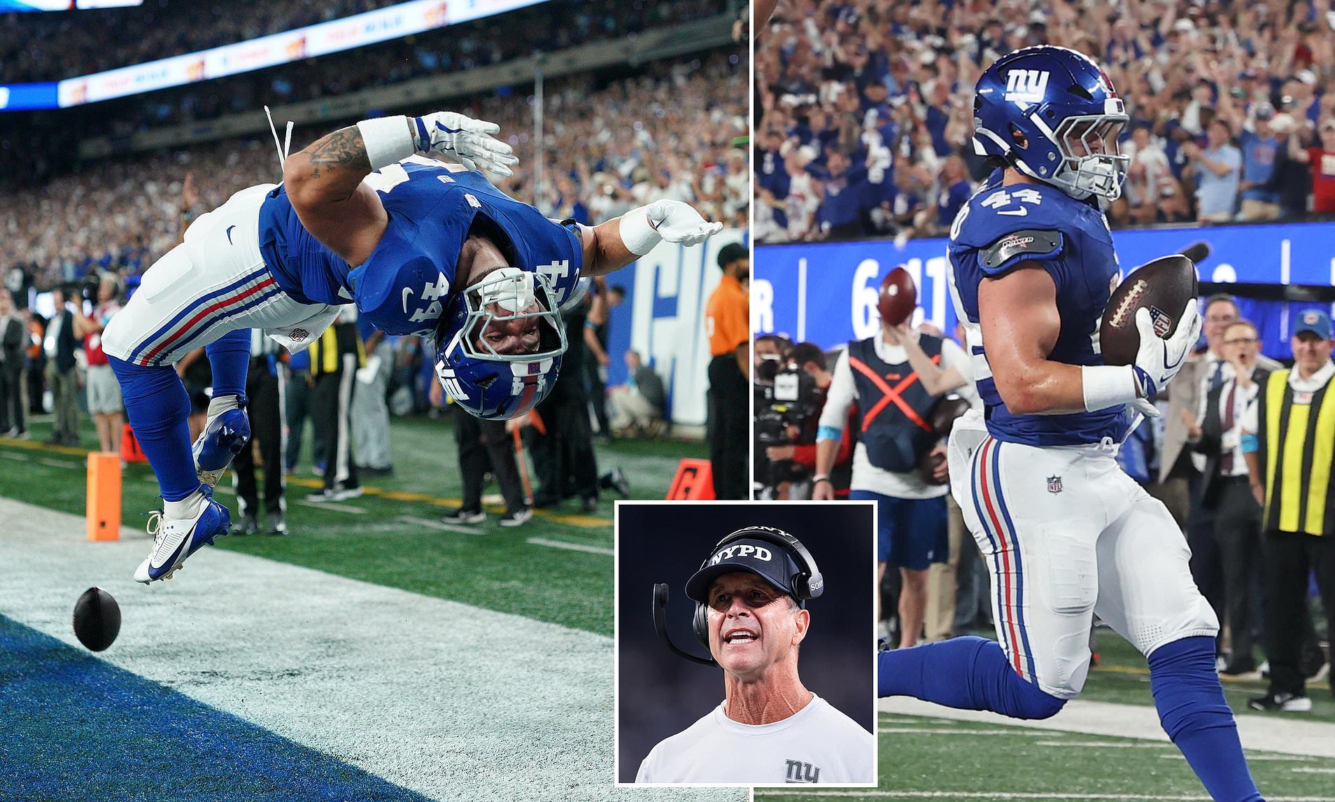 NFL fans slam 'dumb as a rock' star for outrageous stunt on return from surgically repaired leg