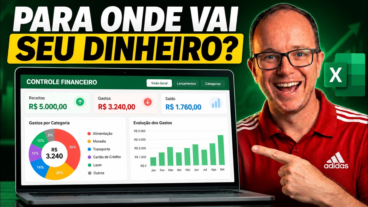 Planilha De Gastos No Excel Controle Seu Dinheiro De Forma Autom tica