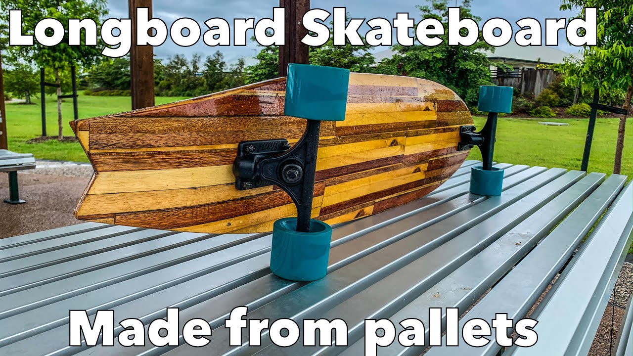 Watch me transform pallet wood into a longboard